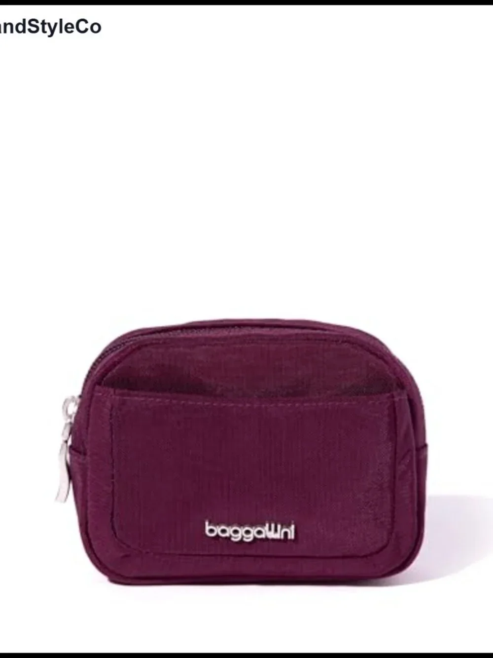 Lightweight Nylon Mini Cosmetic Pouch Travel Makeup Organizer Bag